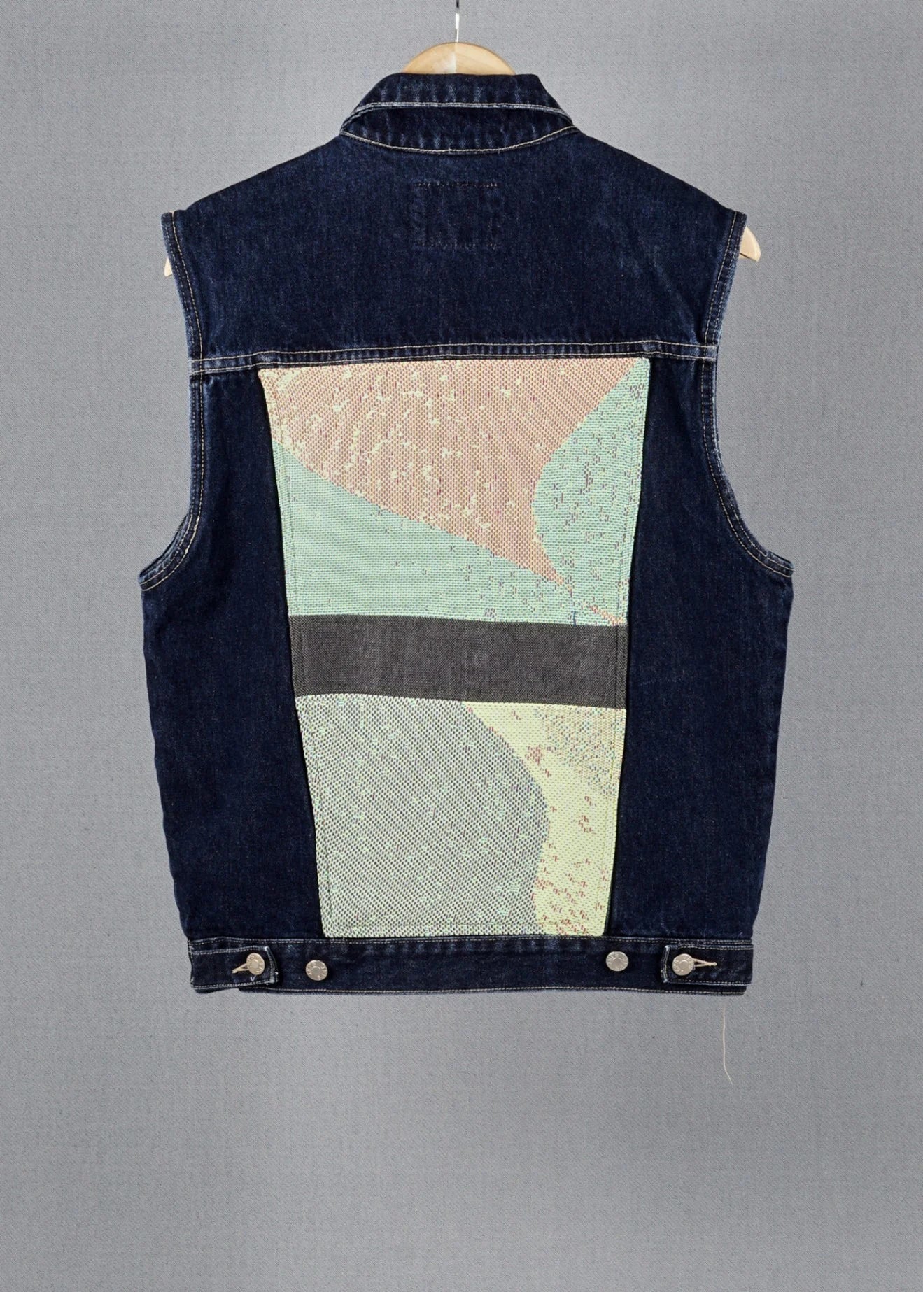 Upcycled Vest by URC + BYBORRE