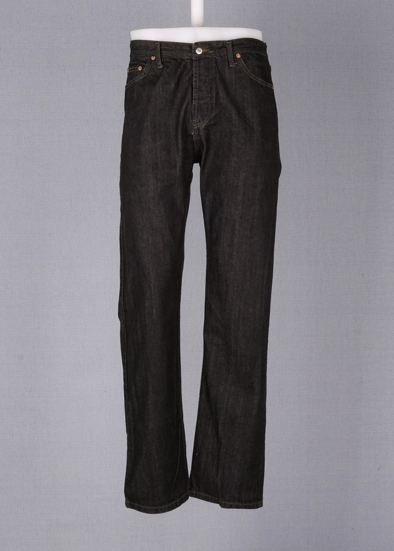 Vintage Straight Levi's 501 Black size 33 / 31