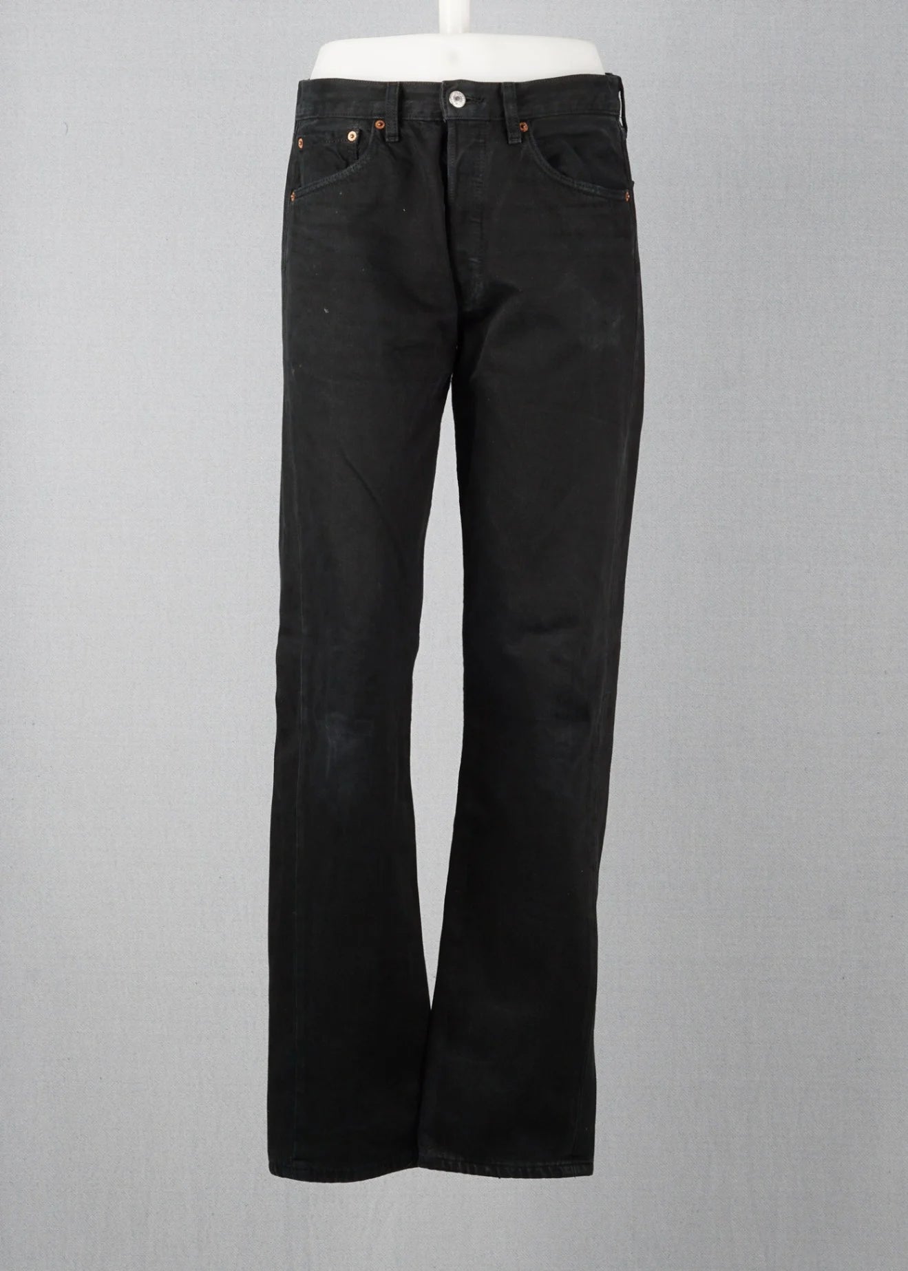 Vintage Straight Levi's 501 Black size 28 / 33
