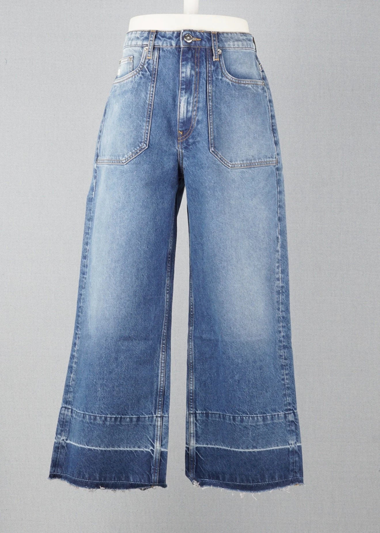 Vintage Baggy MUD Blue size 25 / 26