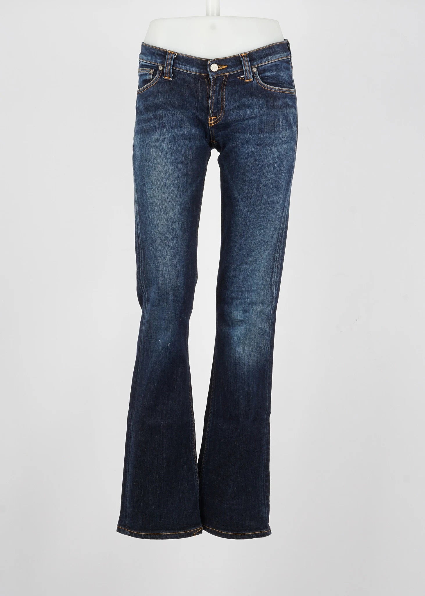 Vintage Flared Nudie Blue size 26 / 33