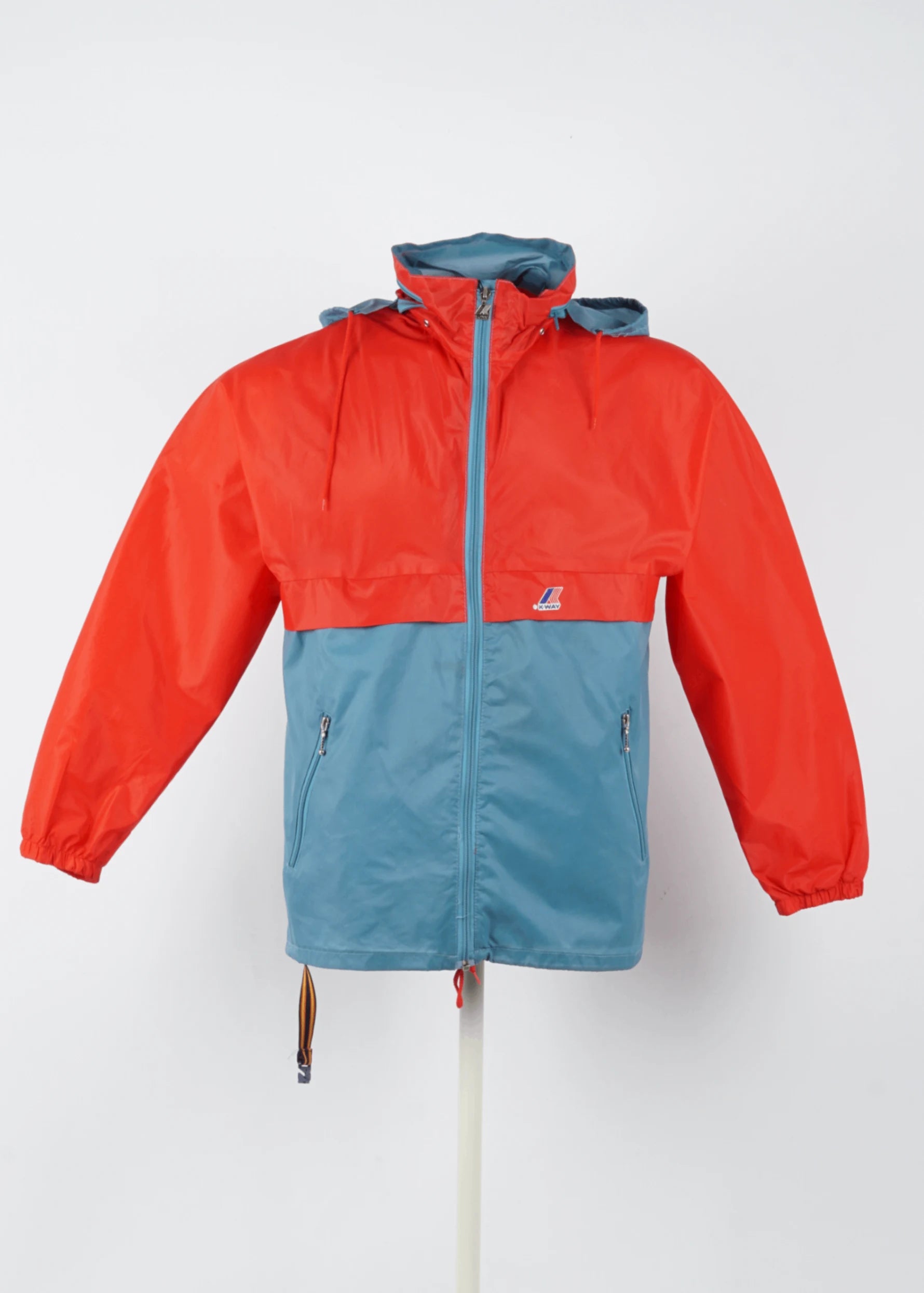 Regular K WAY Jacket in Blue size M