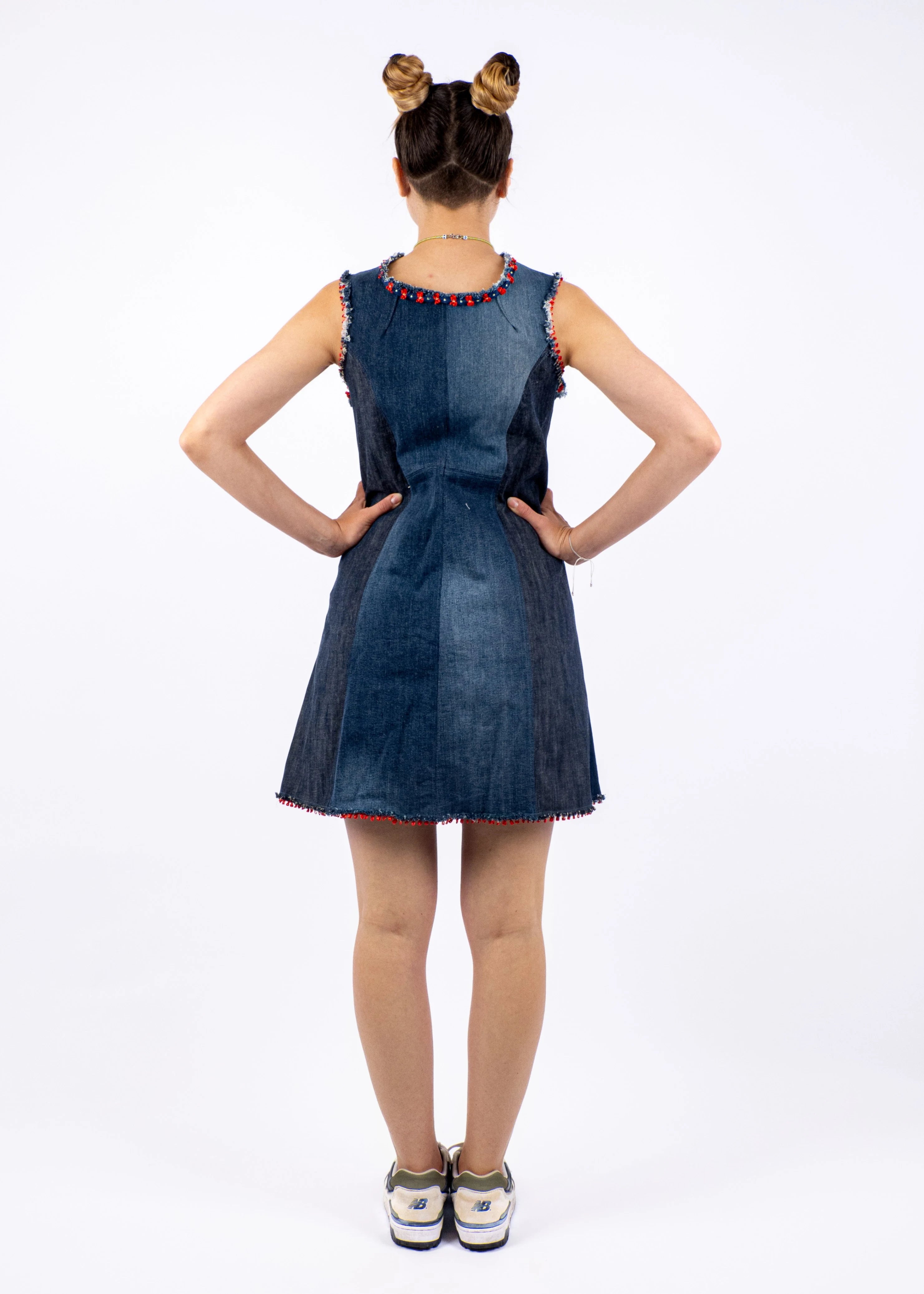 Upcycled Long Top by Pixel Polly