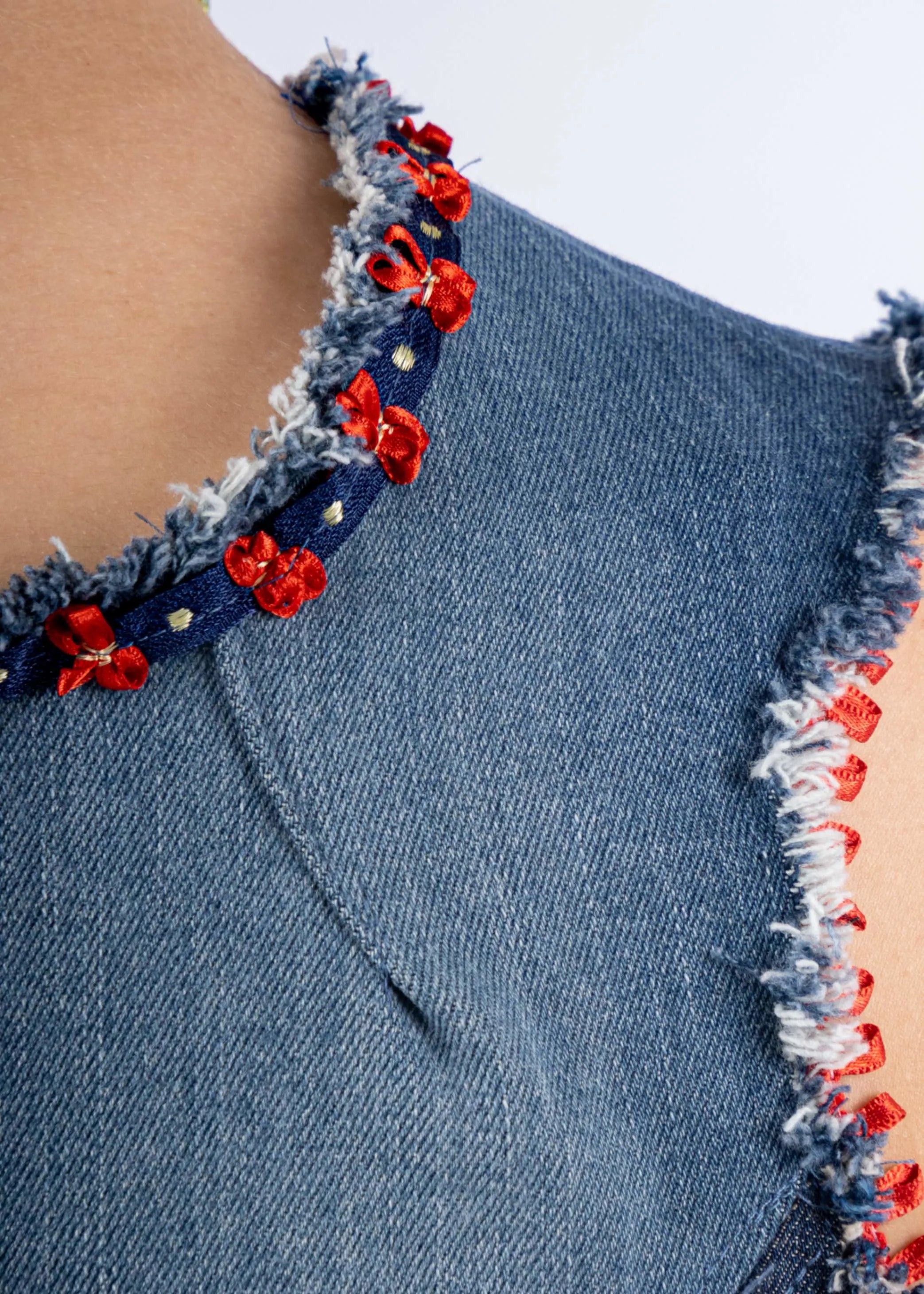 Upcycled Long Top by Pixel Polly