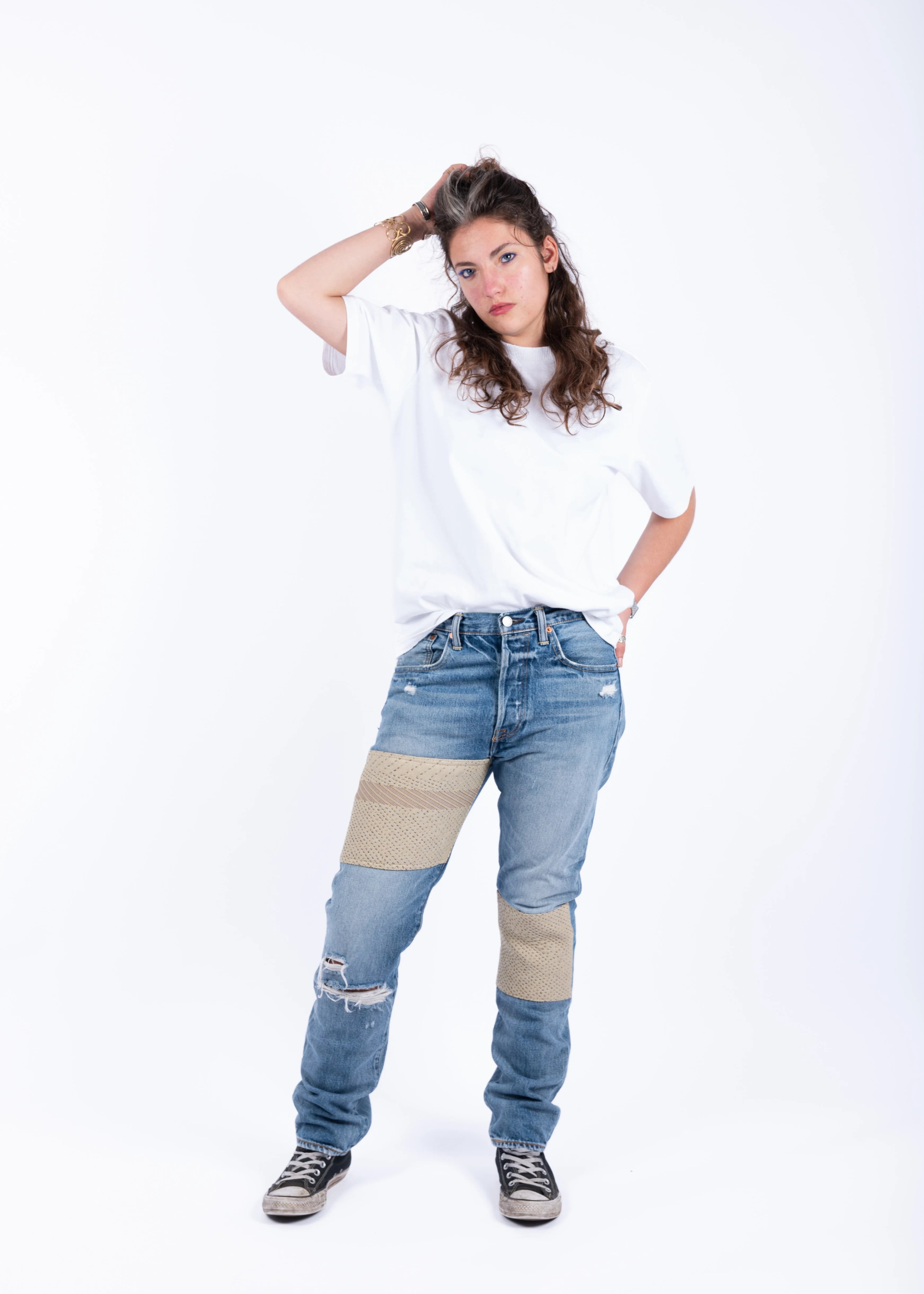Upcycled Jeans by URC + BYBORRE