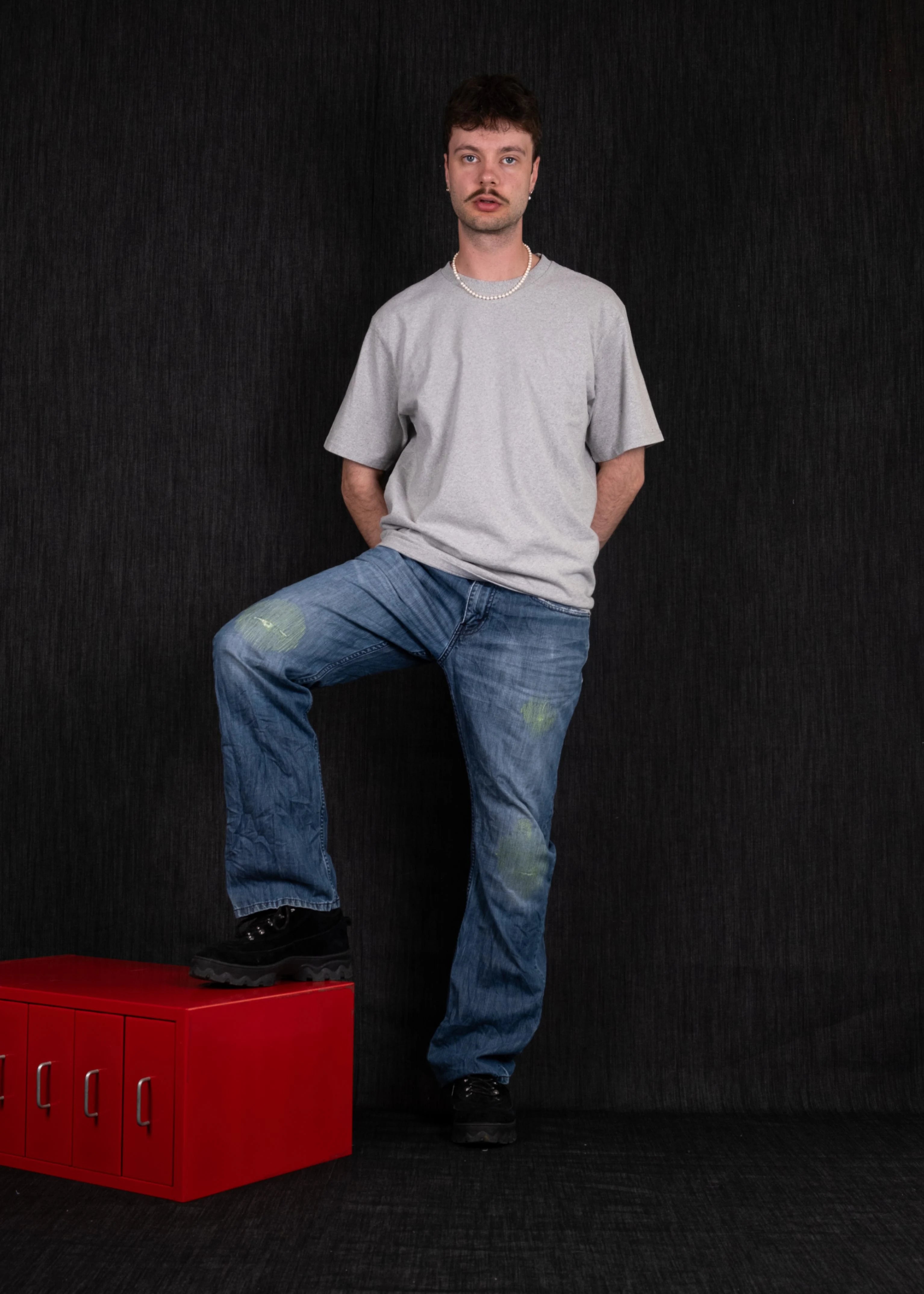 Upcycled Jeans in size 34 / 32 by URC