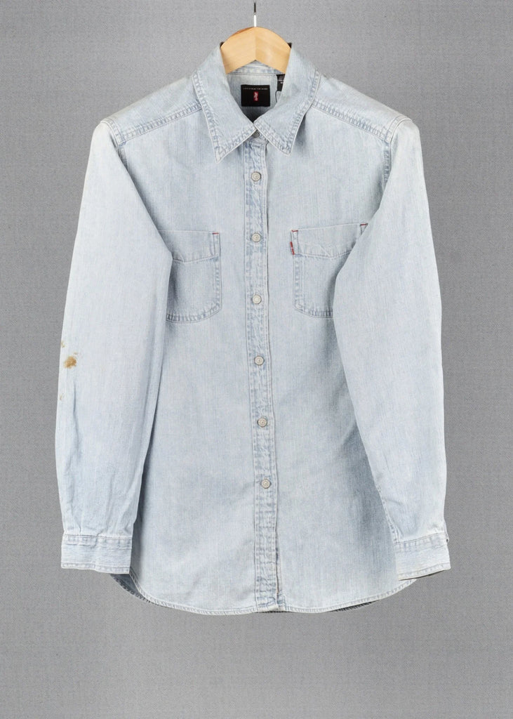 Levi's Light Blue vintage denim shirt in size L for Unisex