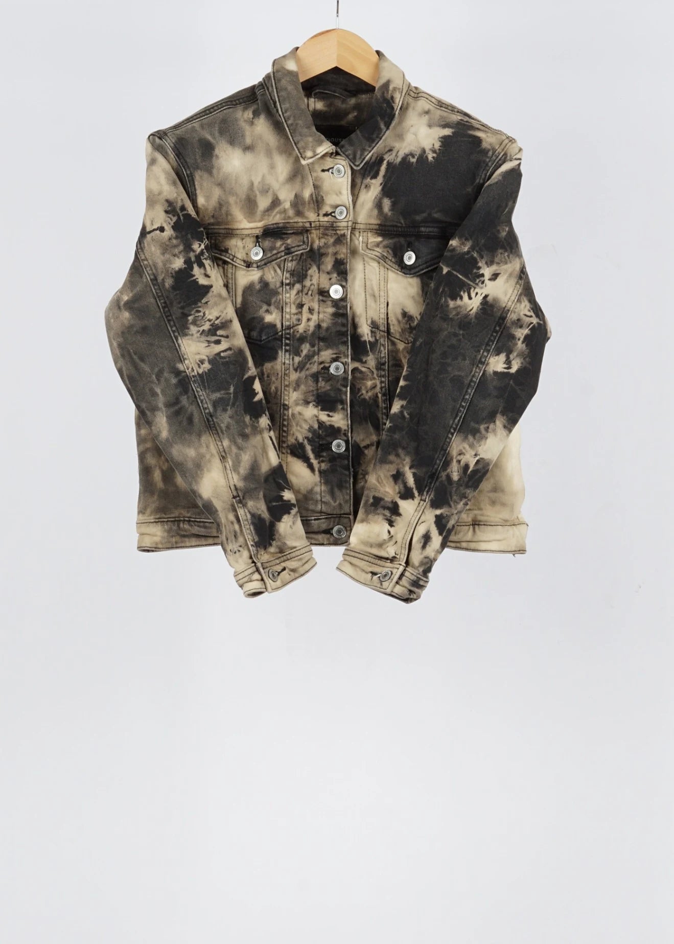 Clockhouse Multicolor vintage denim jacket in size S