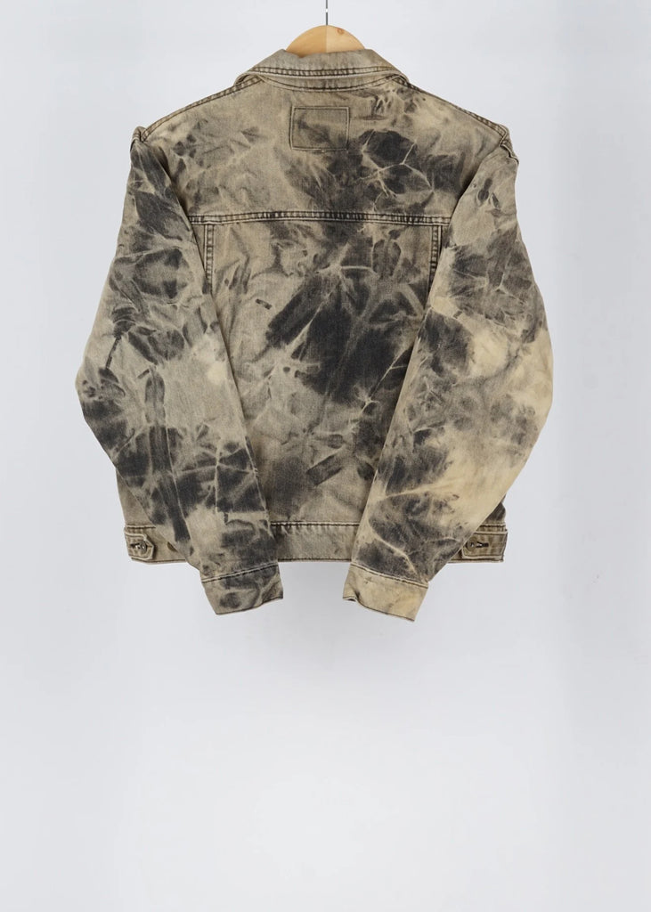 Collusion Multicolor vintage denim jacket in size L