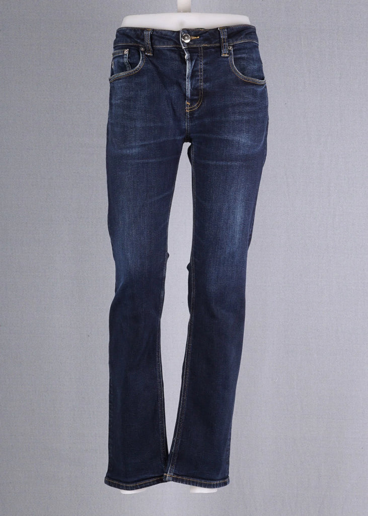 Vintage Slim Mud Jeans Blue size 33 / 30 for Unisex