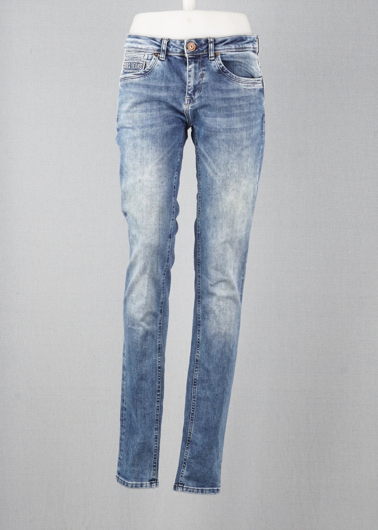 Vintage Skinny Cars Blue size 28 / 36