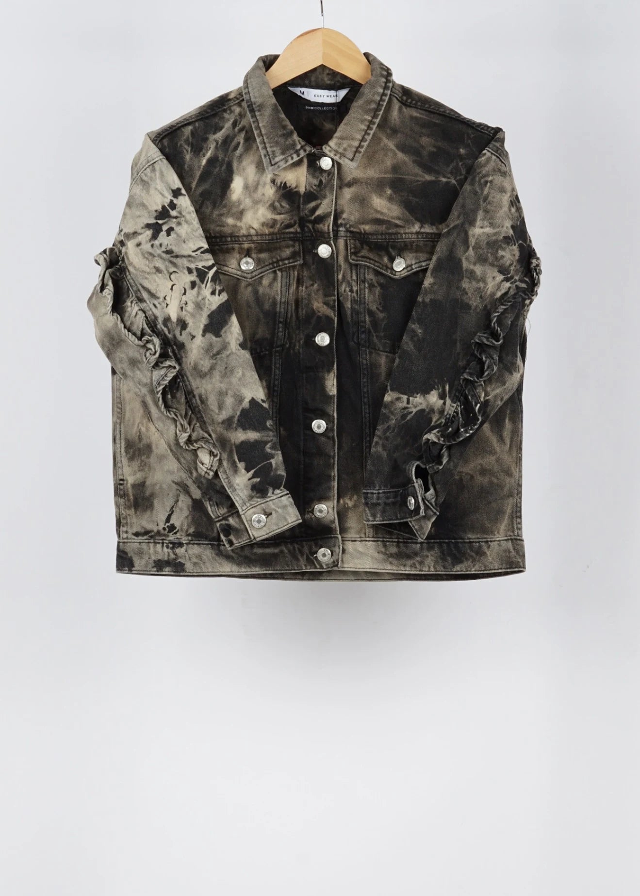Easy Wear Multicolor vintage denim jacket in size S