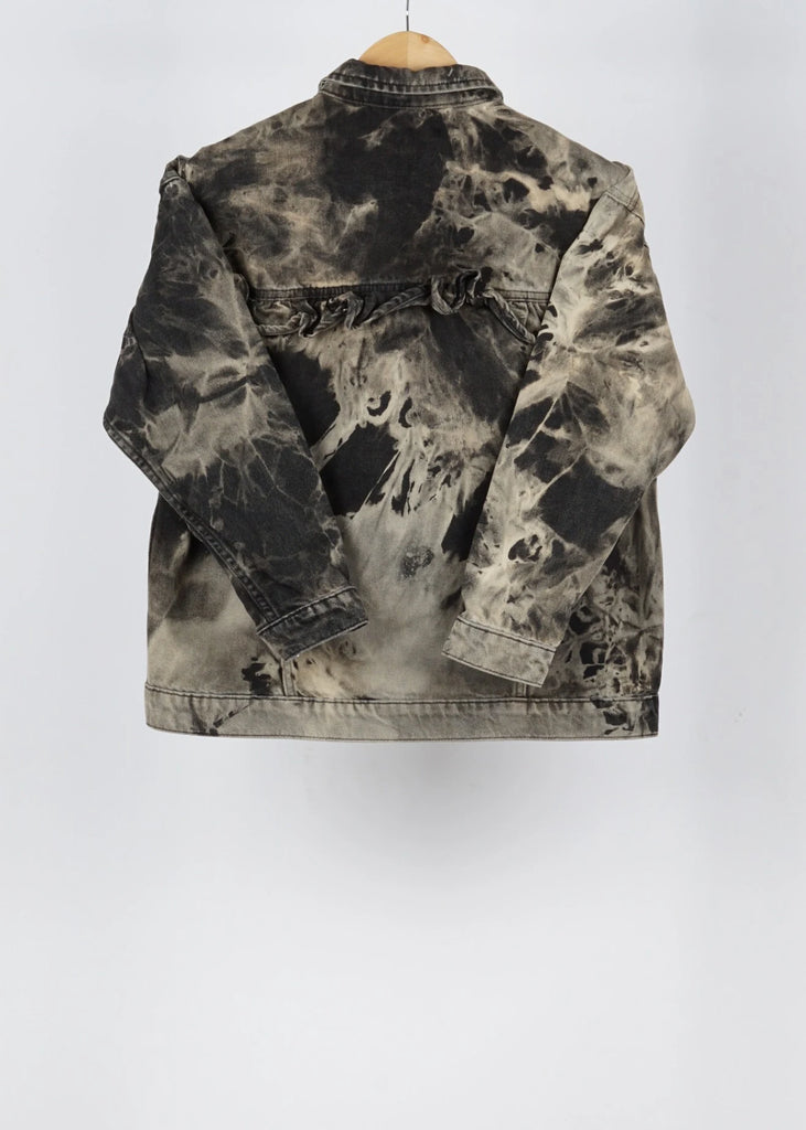 Easy Wear Multicolor vintage denim jacket in size S
