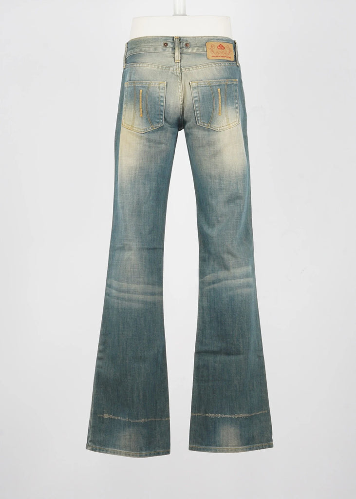 Vintage Bootcut Fornarina Blue size 26 / 32