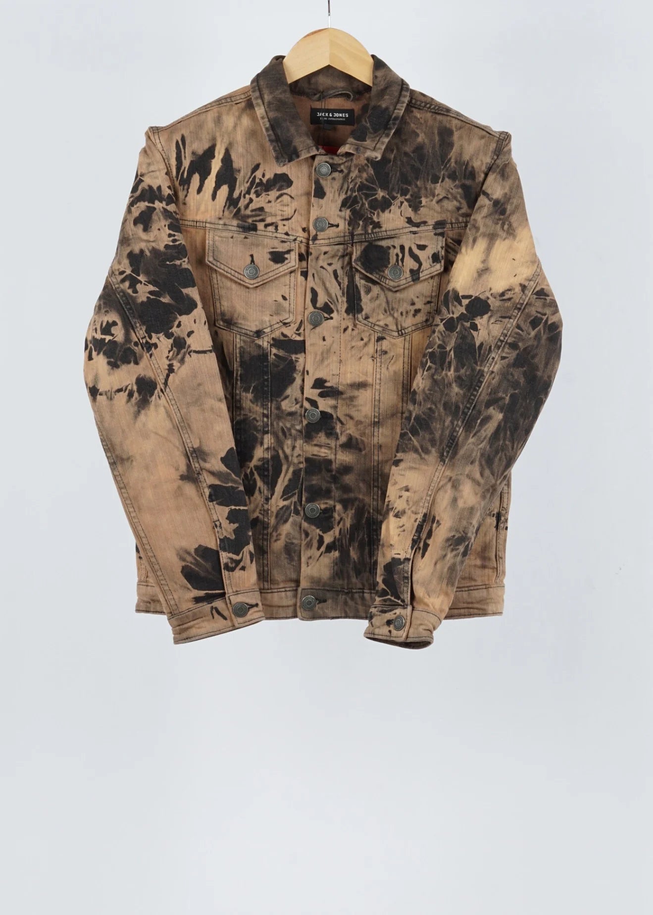 Jack & Jones Multicolor vintage denim jacket in size S
