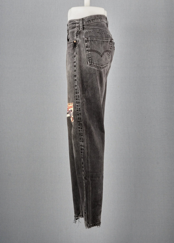 Vintage Straight Levi's 501 Gray size 34 / 31