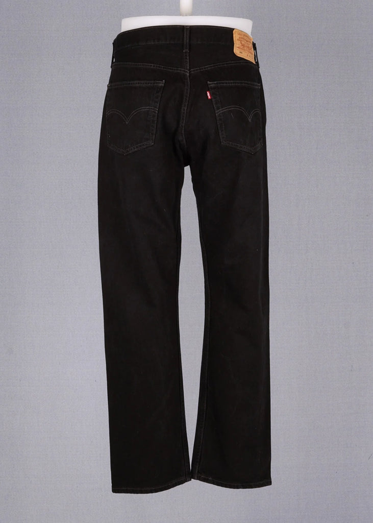 Vintage Relaxed Levi's 501 Black size 35 / 31