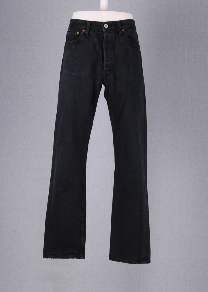 Vintage Straight Levi's 501 Black size 25 / 29