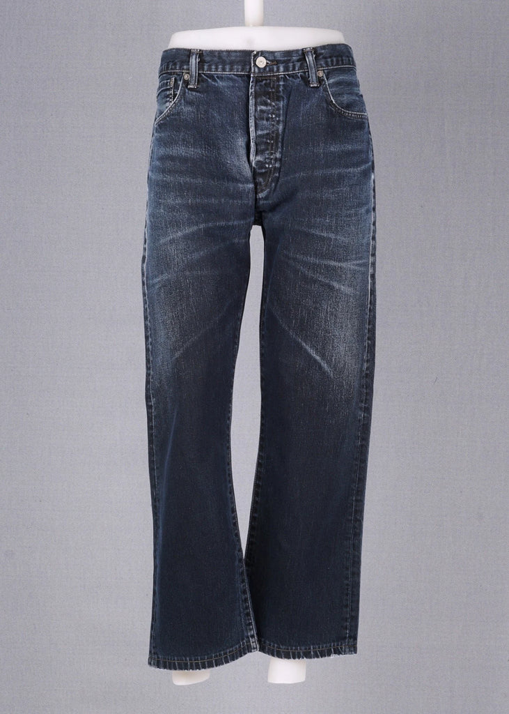 Vintage Straight Levi's 501 Blue size 34 / 28