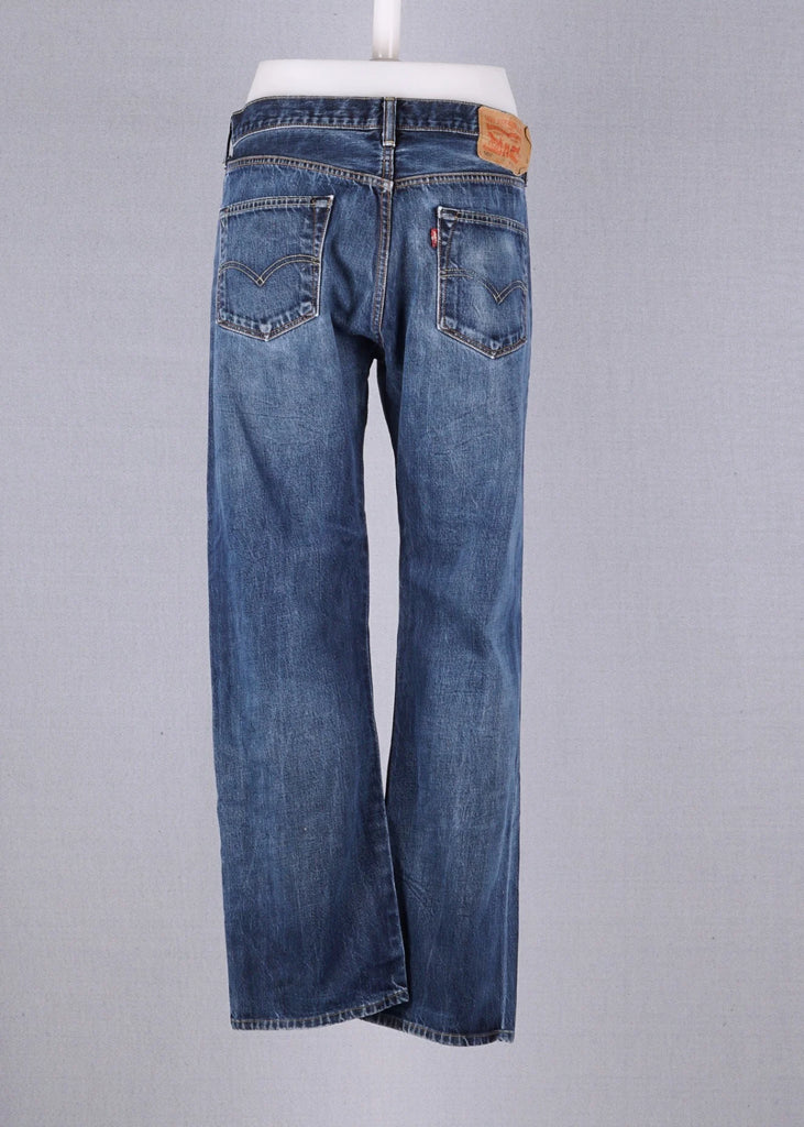 Vintage Straight Levi's 501 Blue size 33 / 28 for Unisex