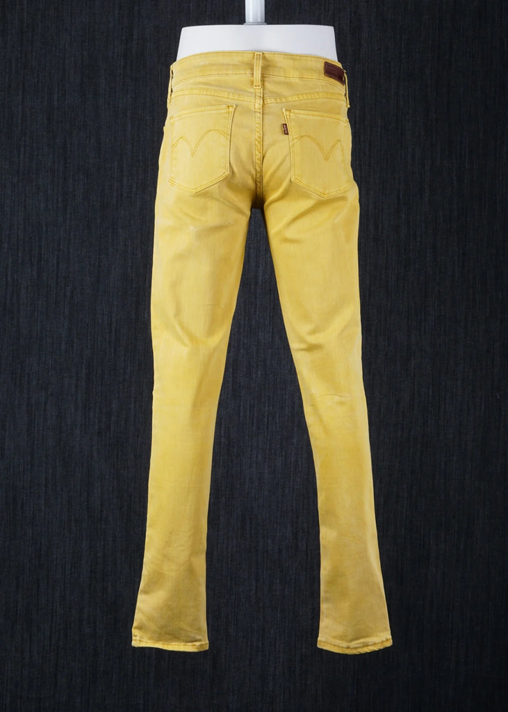 Vintage Skinny Levi's Yellow size 25 / 28