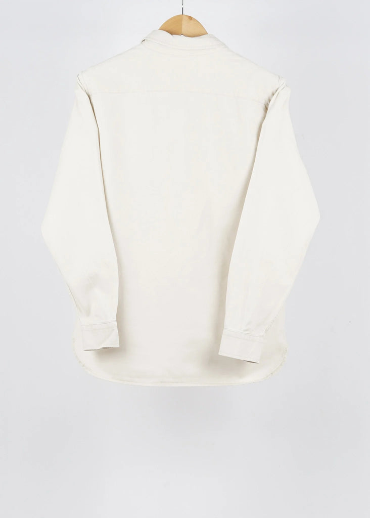 Levi's White vintage denim shirt in size M