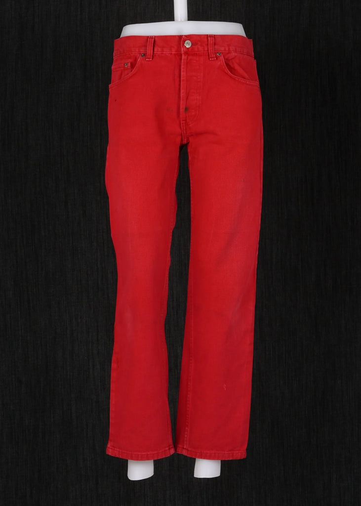 Vintage Relaxed Levi's 501 Red size 29 / 29