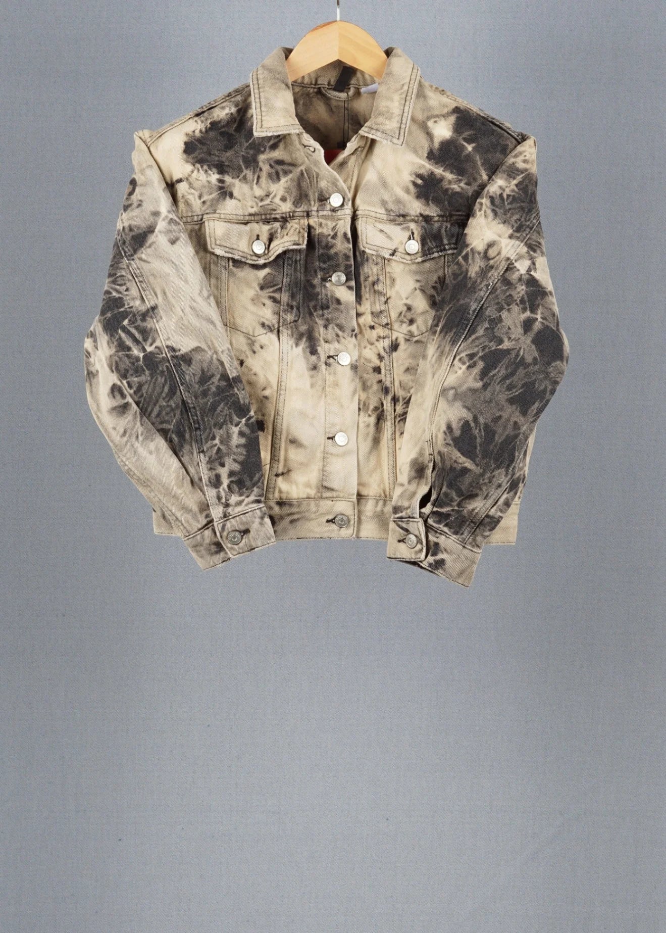 Divided Multicolor vintage denim jacket in size XS