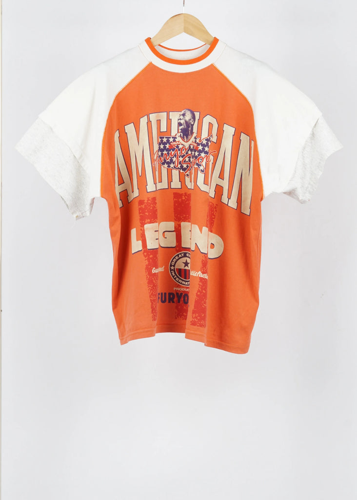 Vintage Furyo T-shirt in Orange size XL