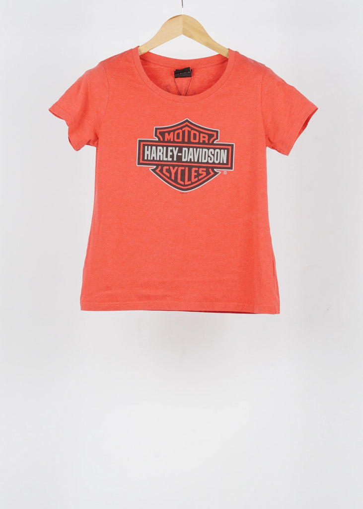 Vintage Harley-davidson T-shirt in Orange size M