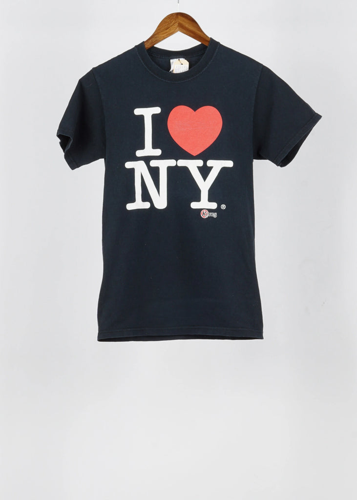 Vintage NY T-shirt in Black size S