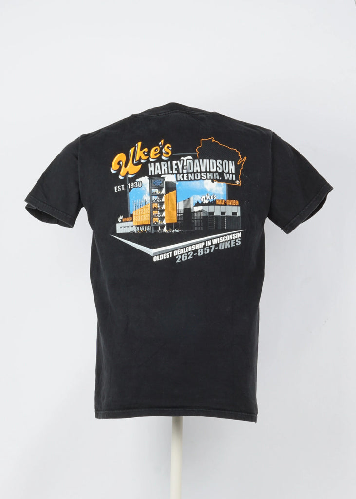 Vintage Boxy Harley-Davidson T-shirt in Black size L