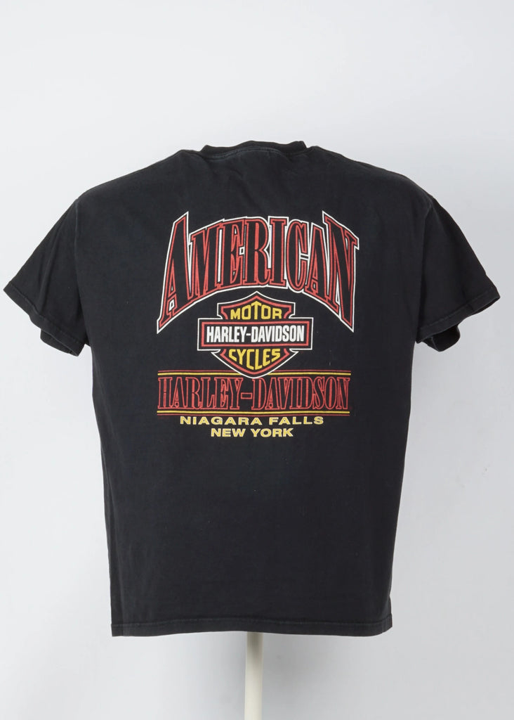 Vintage Boxy Harley-Davidson T-shirt in Black size XL