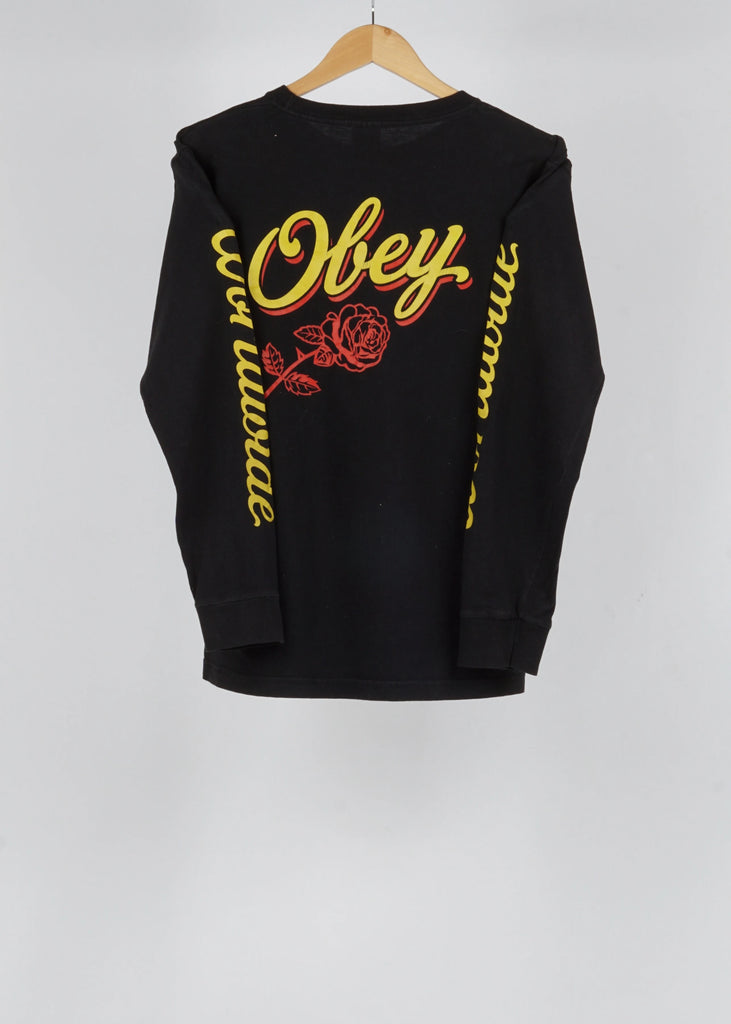 Vintage Obey Top in Black size M