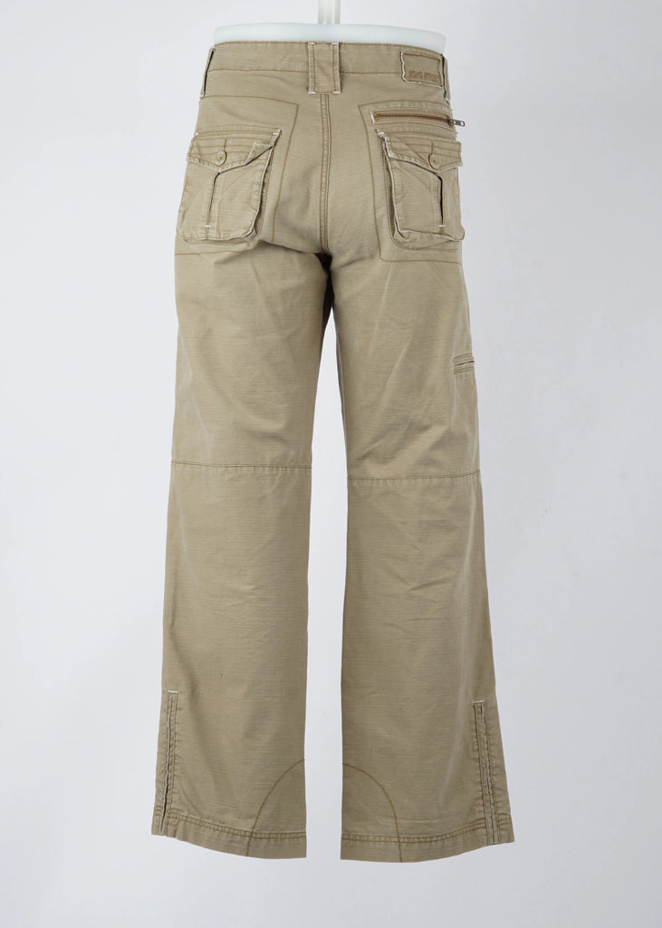 Vintage Soho New York Trousers in Beige size 34/32