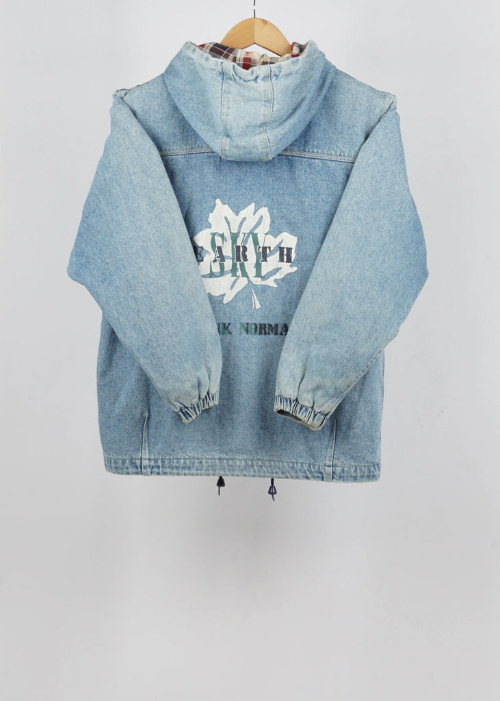 Vintage Earth Jacket in Blue size S