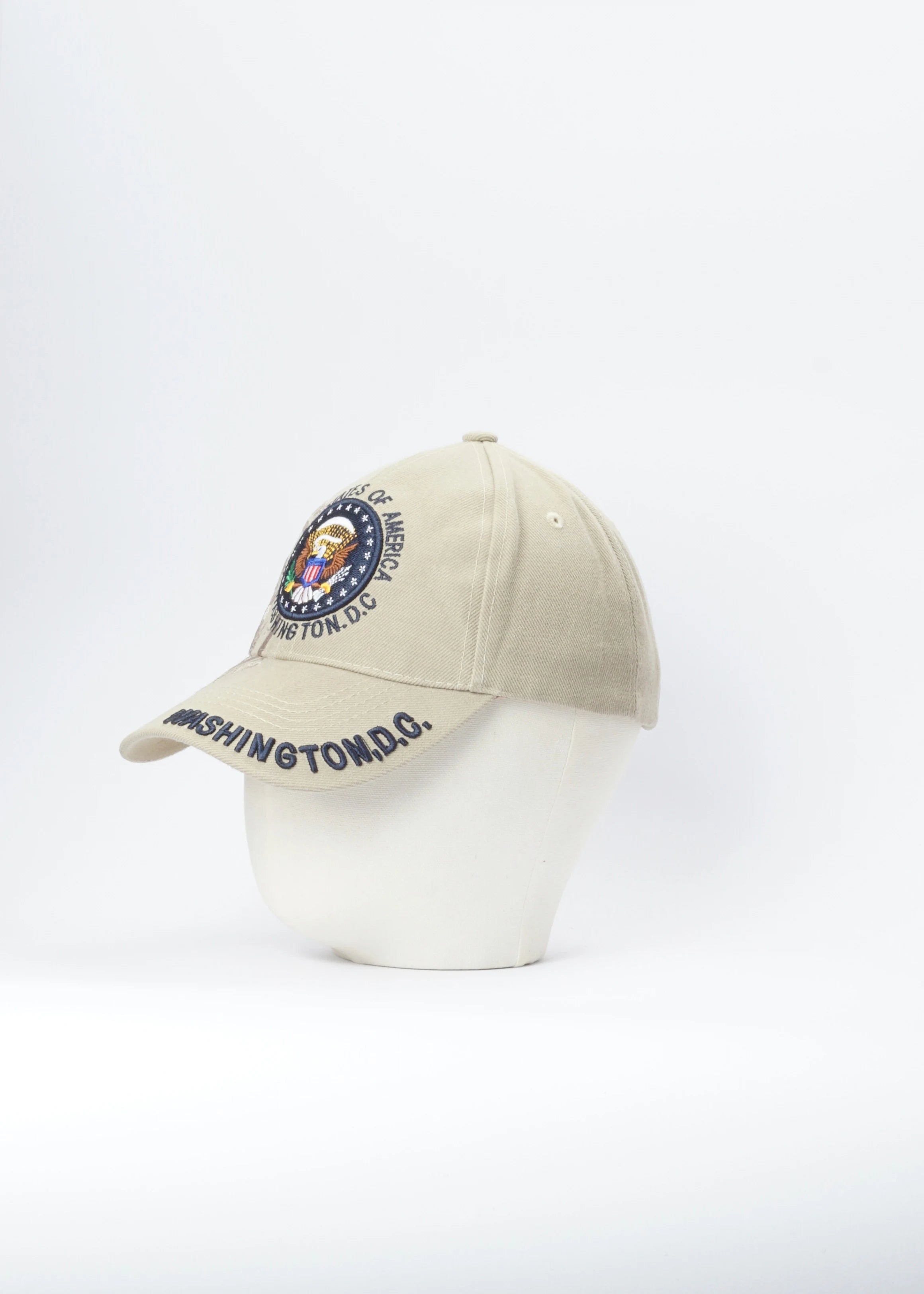 Washington D.C. Cap in Beige size Adjustable