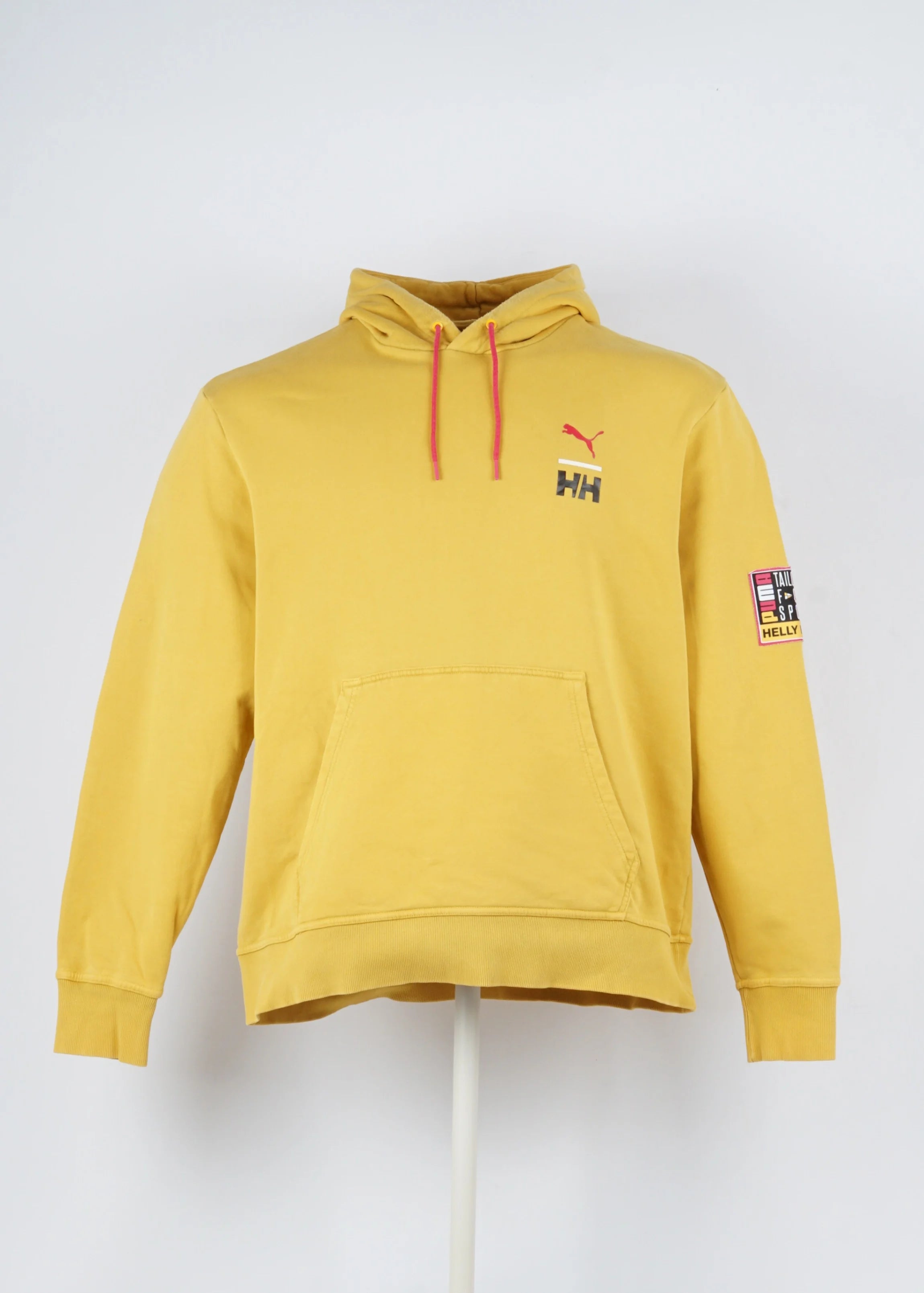 Helly Hansen X Puma Hoodie in Yellow size XL