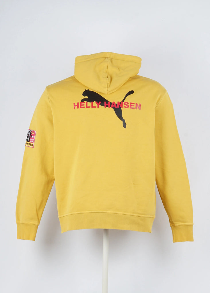 Helly Hansen X Puma Hoodie in Yellow size XL