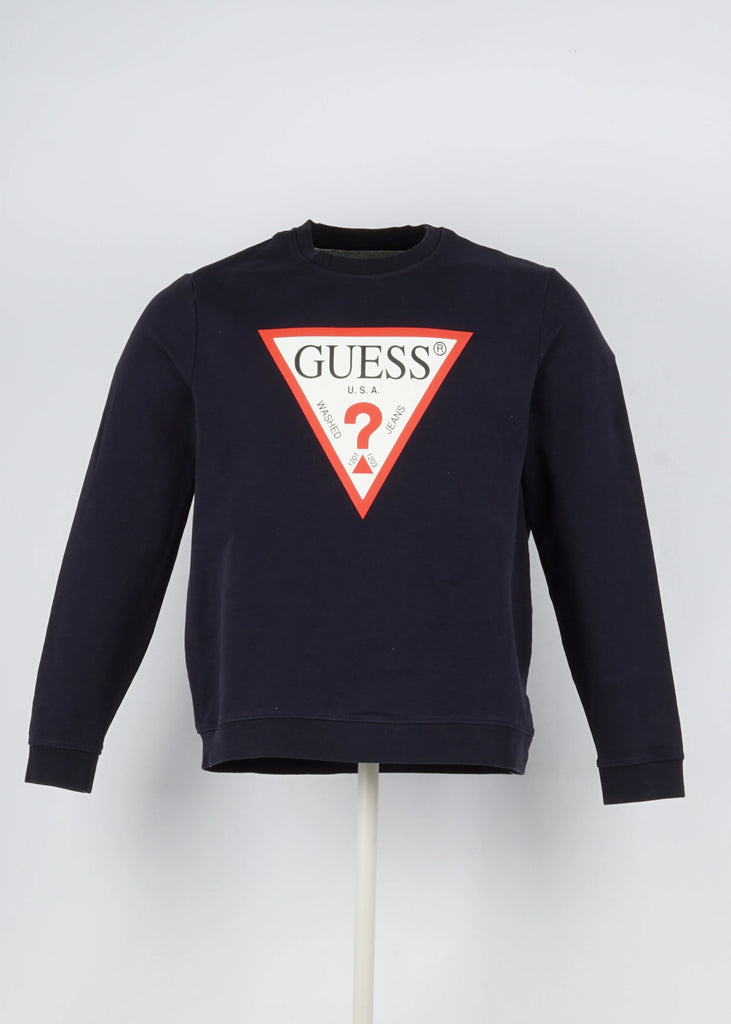 Regular Guess Hoodie in Navy size XL