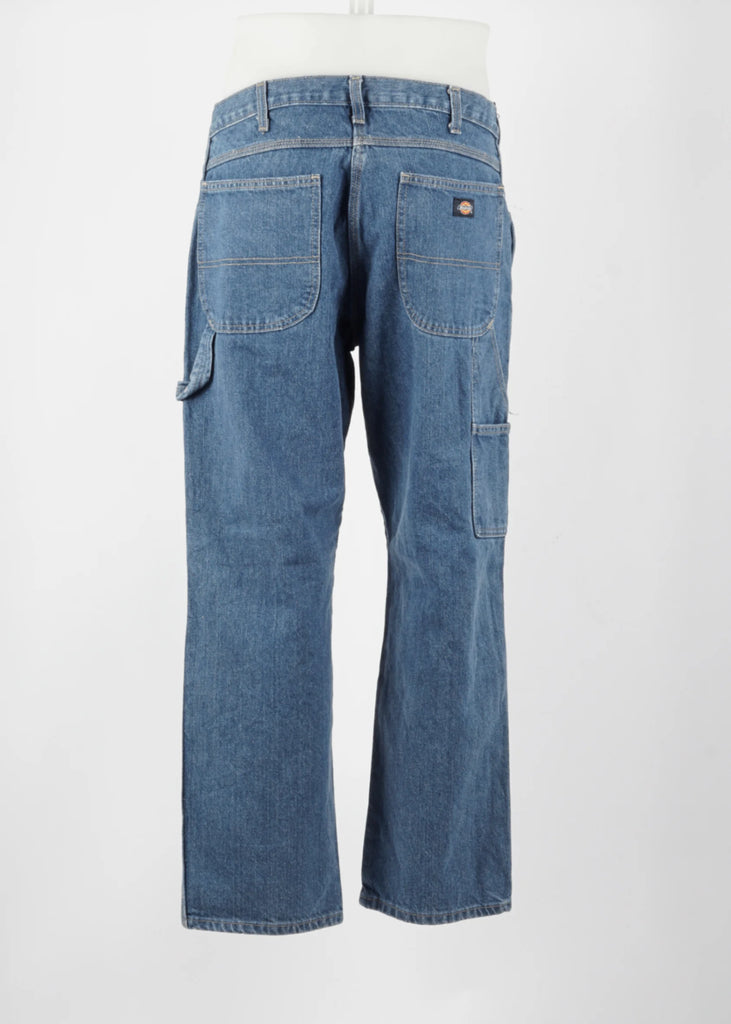 Vintage Baggy Dickies Jeans in Blue size 33/30