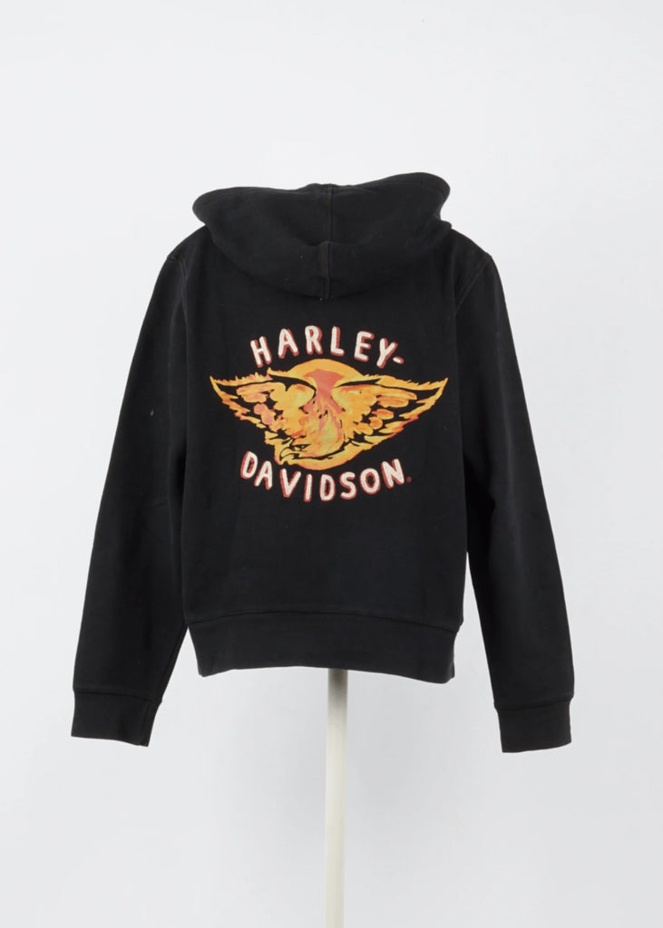 Regular Harley-davidson Hoodie in Black size S