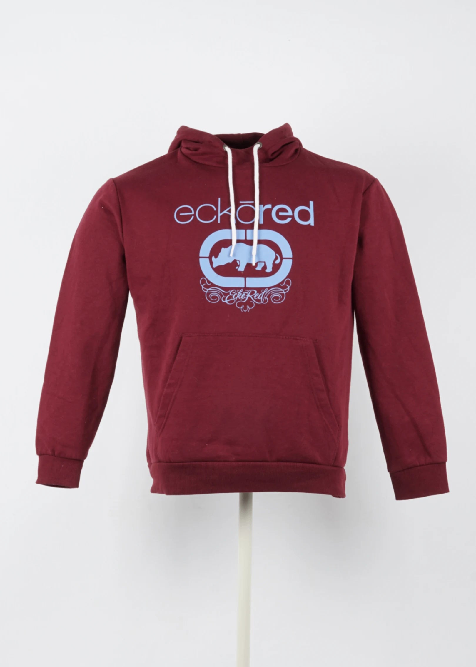 Regular Eckored Hoodie in Red size L