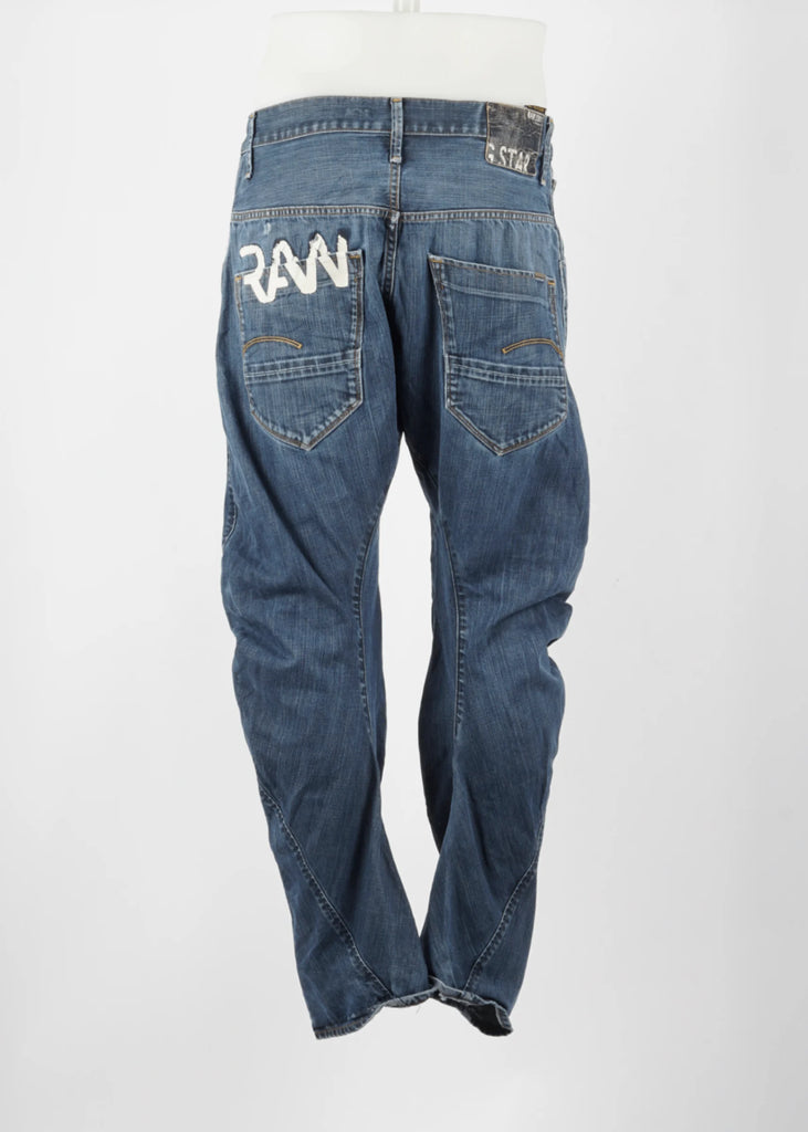 Vintage Relaxed G-star Raw Jeans in Blue size 33/30