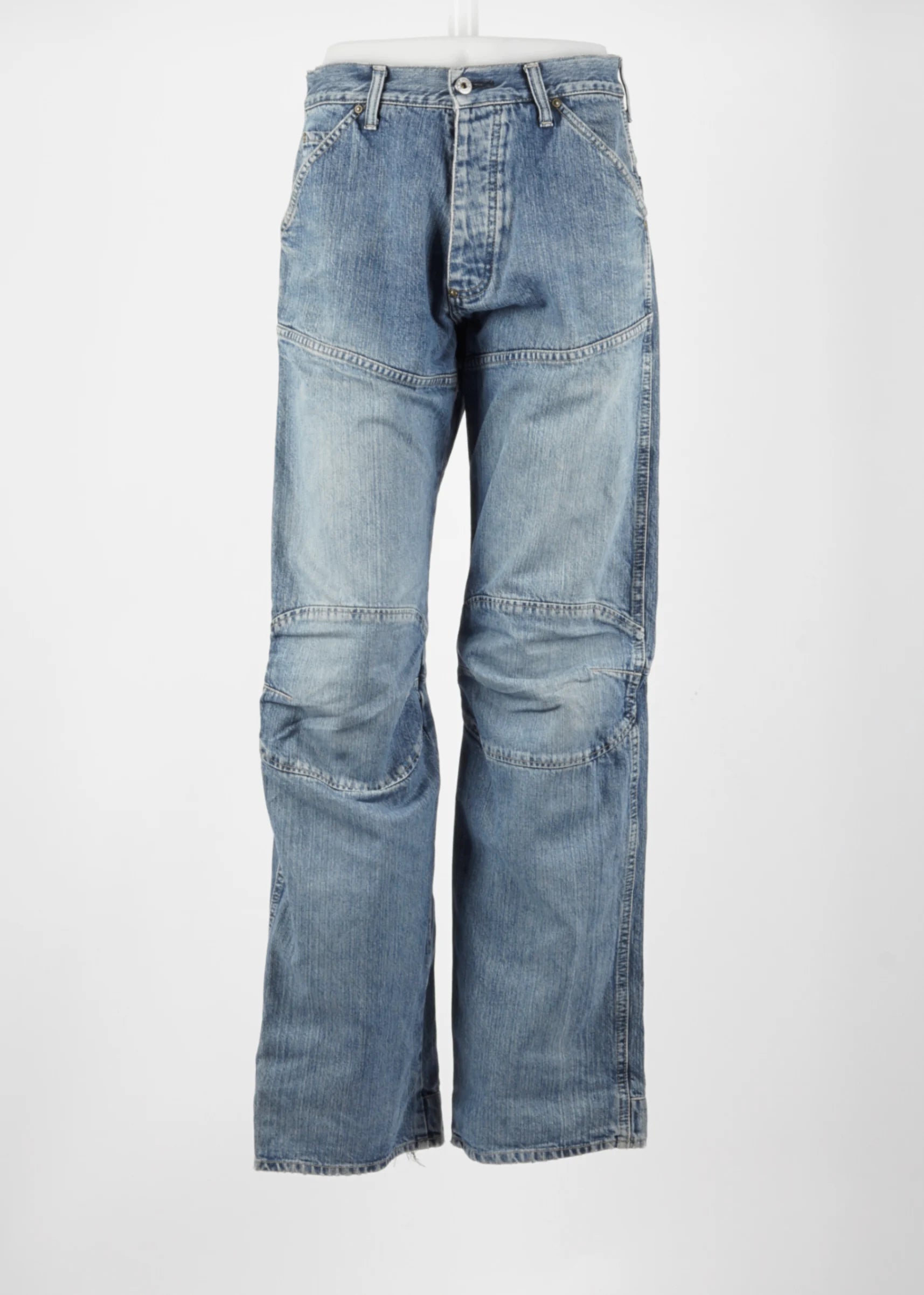 Vintage Flared G-star Raw Jeans in Blue size 26/33