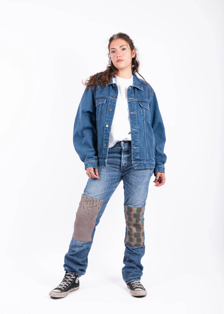 Upcycled Jeans by URC + BYBORRE