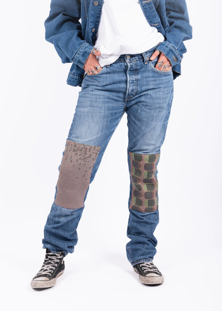 Upcycled Jeans by URC + BYBORRE