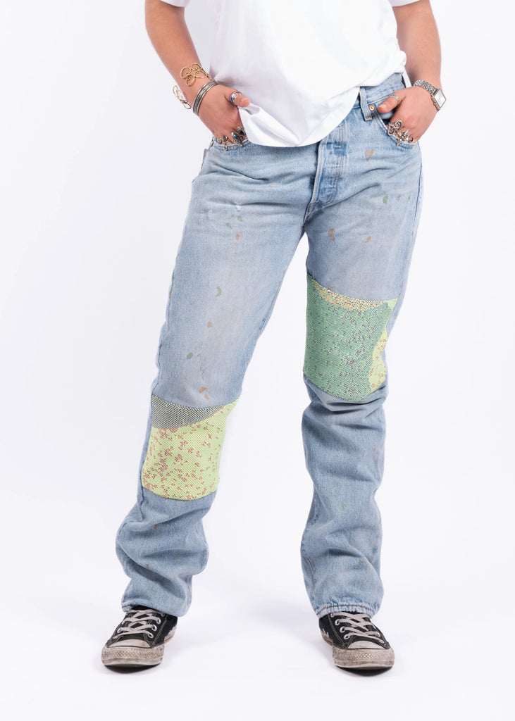 Upcycled Jeans by URC + BYBORRE