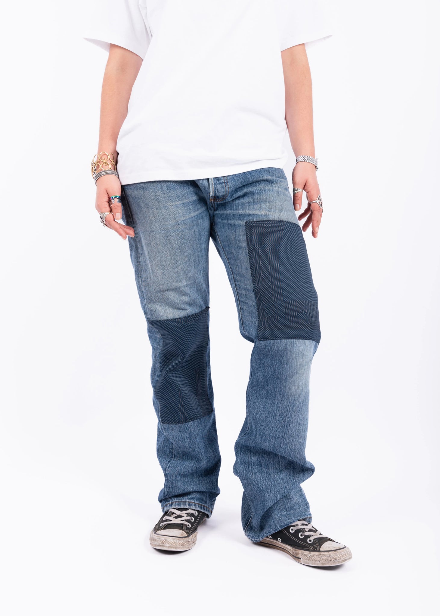 Upcycled Jeans by URC + BYBORRE