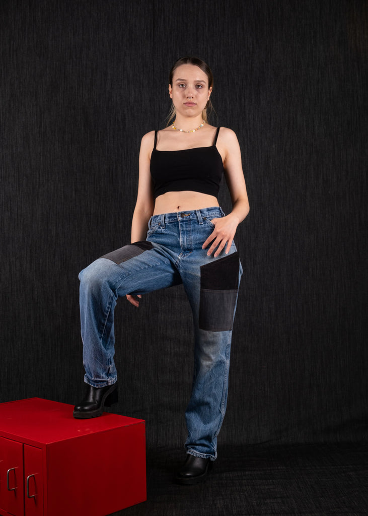 Upcycled Jeans in size 30 / 32 by URC